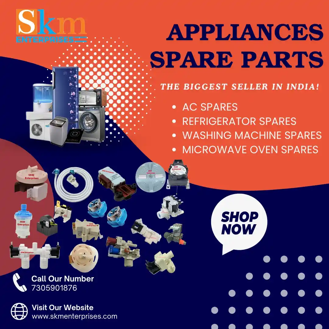 Appliances Spare Parts Shop in Dhanbad Jharkhand – SKM Enterprises