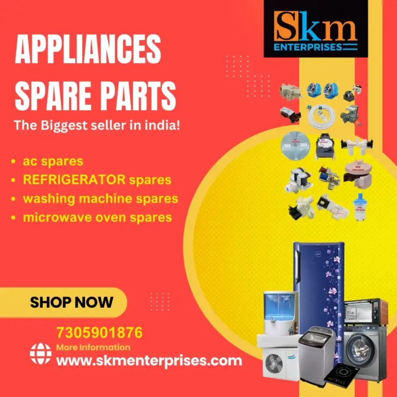 Appliances Spare Parts Shop in Dhar Madhya Pradesh – SKM Enterprises