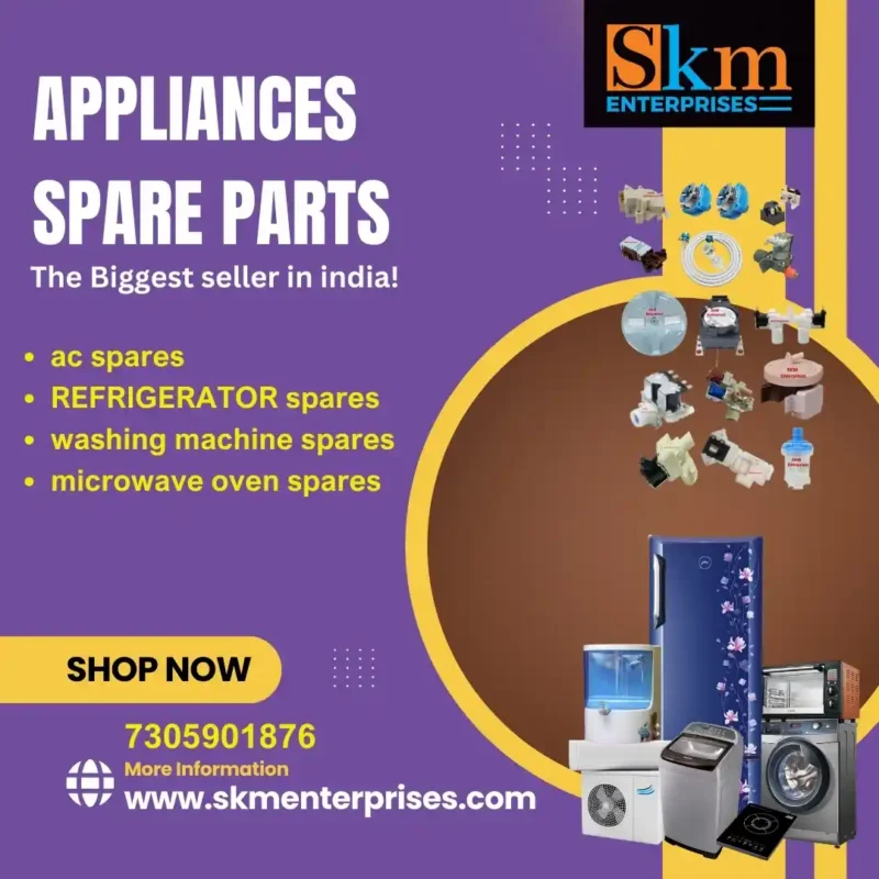 Appliances Spare Parts Shop in Dhar Madhya Pradesh – SKM Enterprises