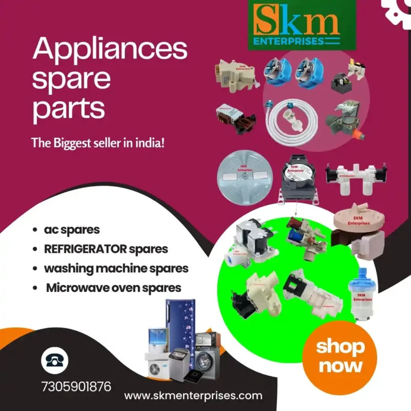Appliances Spare Parts Shop in Dholpur (Dhaulpur) Rajasthan – SKM Enterprises