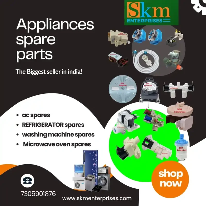 Appliances Spare Parts Shop in Dholpur (Dhaulpur) Rajasthan – SKM Enterprises