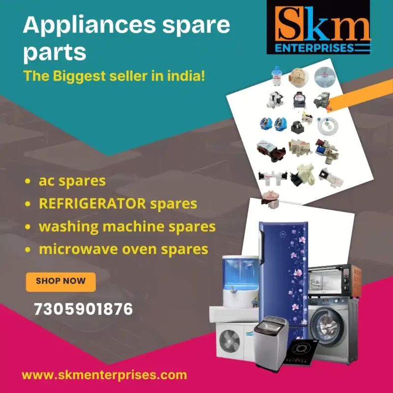 Appliances Spare Parts Shop in Dhubri Assam – SKM Enterprises