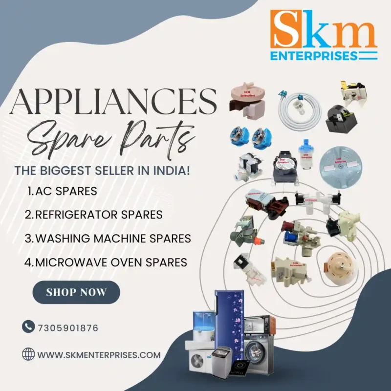Appliances Spare Parts Shop in Dhule Maharashtra – SKM Enterprises