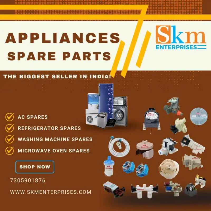 Appliances Spare Parts Shop in Dhule Maharashtra – SKM Enterprises