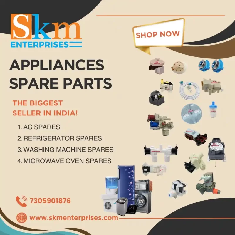 Appliances Spare Parts Shop in Dunlop Ground, Chennai Tamil Nadu – SKM Enterprises (2)
