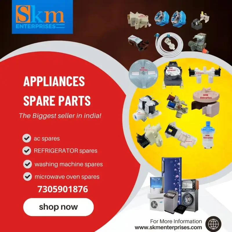 Appliances Spare Parts Shop in East Garo Hills Meghalaya – SKM Enterprises
