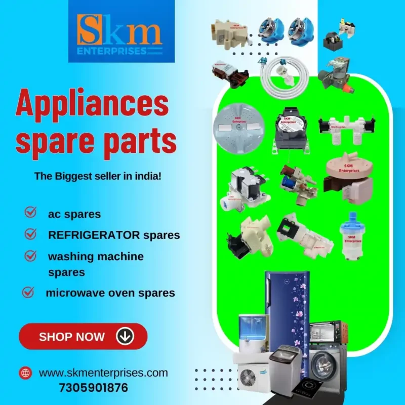 Appliances Spare Parts Shop in Eastern West Khasi Hills Meghalaya – SKM Enterprises