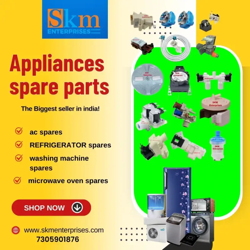 Appliances Spare Parts Shop in Eastern West Khasi Hills Meghalaya – SKM Enterprises