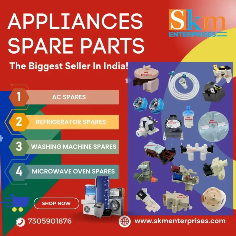 Appliances Spare Parts Shop in Etah Uttar Pradesh – SKM Enterprises