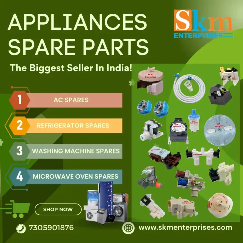 Appliances Spare Parts Shop in Etah Uttar Pradesh – SKM Enterprises