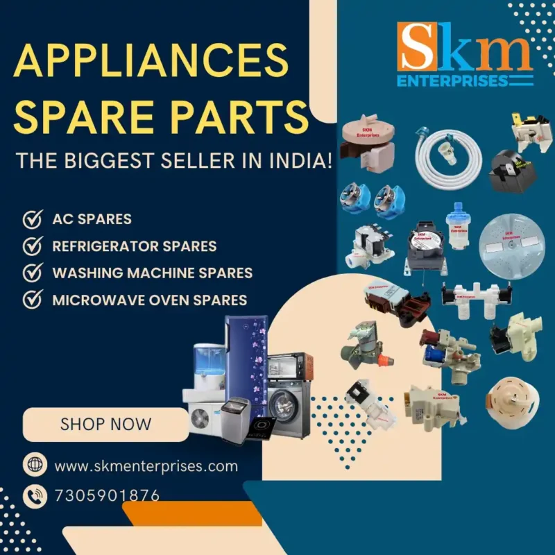 Appliances Spare Parts Shop in Etawah Uttar Pradesh – SKM Enterprises