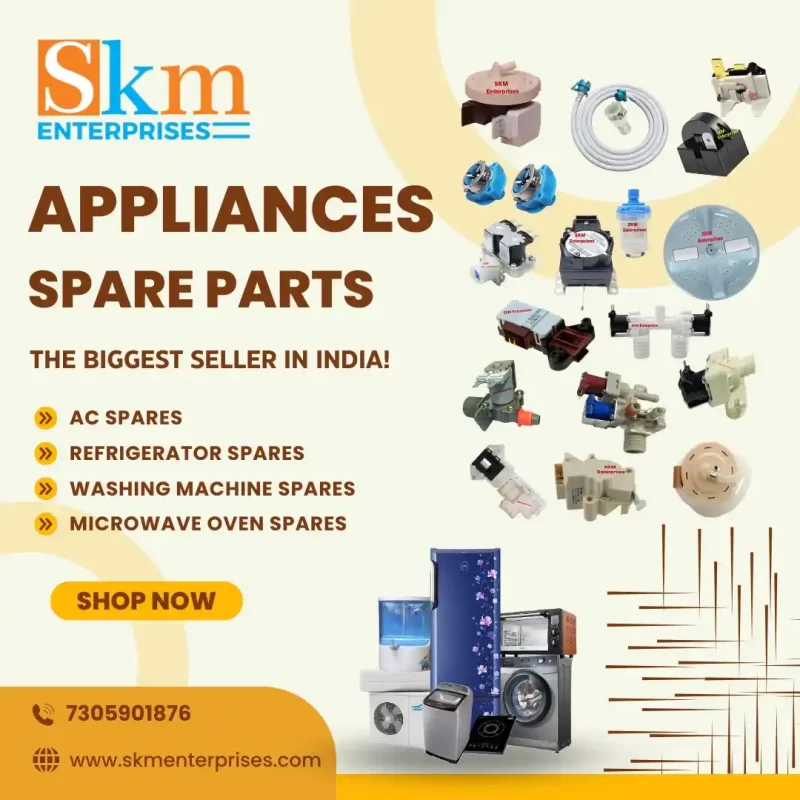 Appliances Spare Parts Shop in Faridabad Haryana – SKM Enterprises
