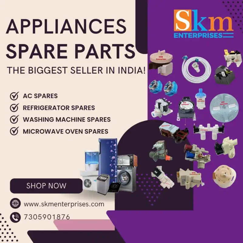 Appliances Spare Parts Shop in Firozabad Uttar Pradesh – SKM Enterprises