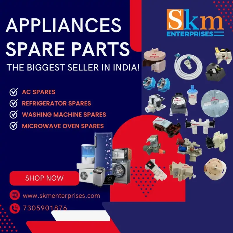 Appliances Spare Parts Shop in Firozabad Uttar Pradesh – SKM Enterprises