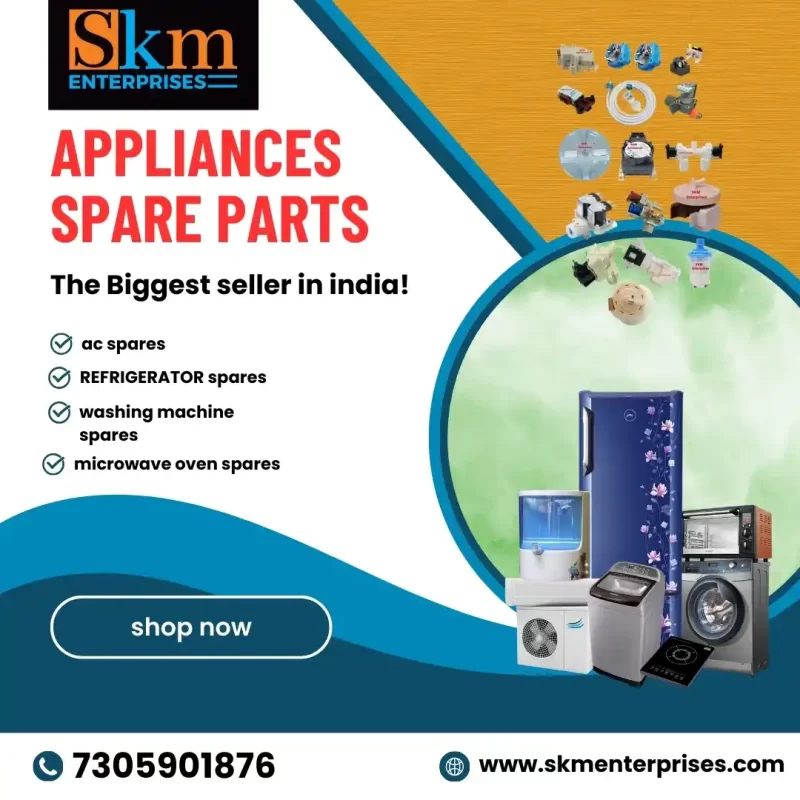 Appliances Spare Parts Shop in Gandhi Salai, Chennai Tamil Nadu – SKM Enterprises (2)