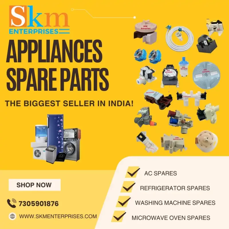 Appliances Spare Parts Shop in Gangai Nagar, Chennai Tamil Nadu – SKM Enterprises