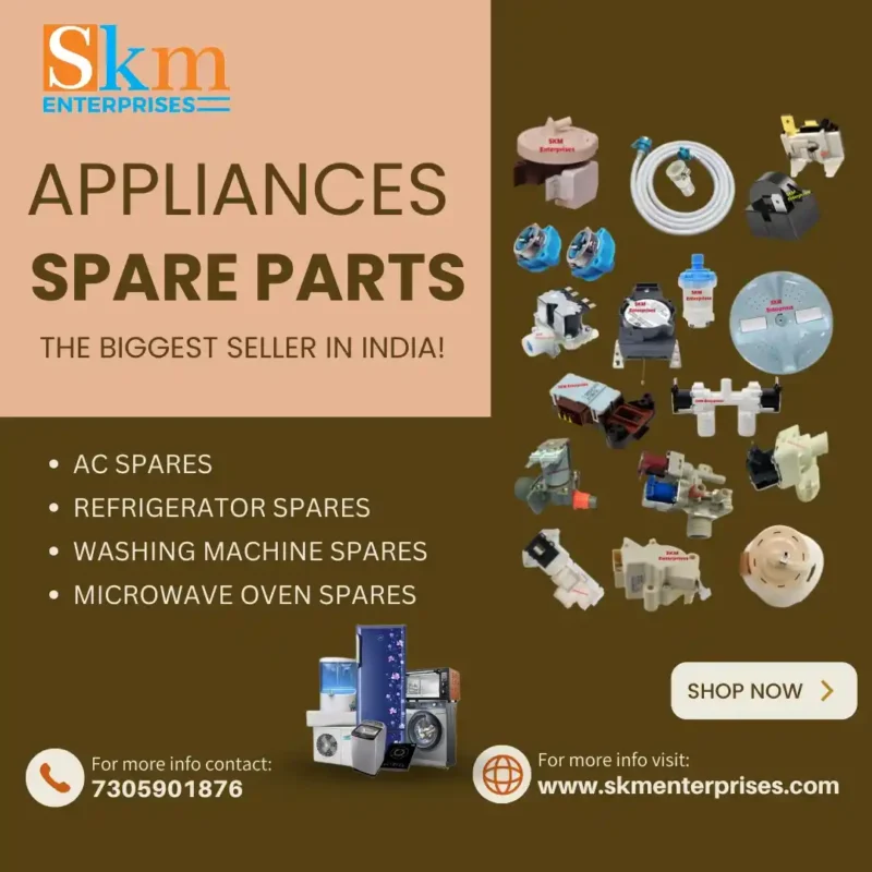 Appliances Spare Parts Shop in Gepen, Arunachal Pradesh – SKM Enterprises
