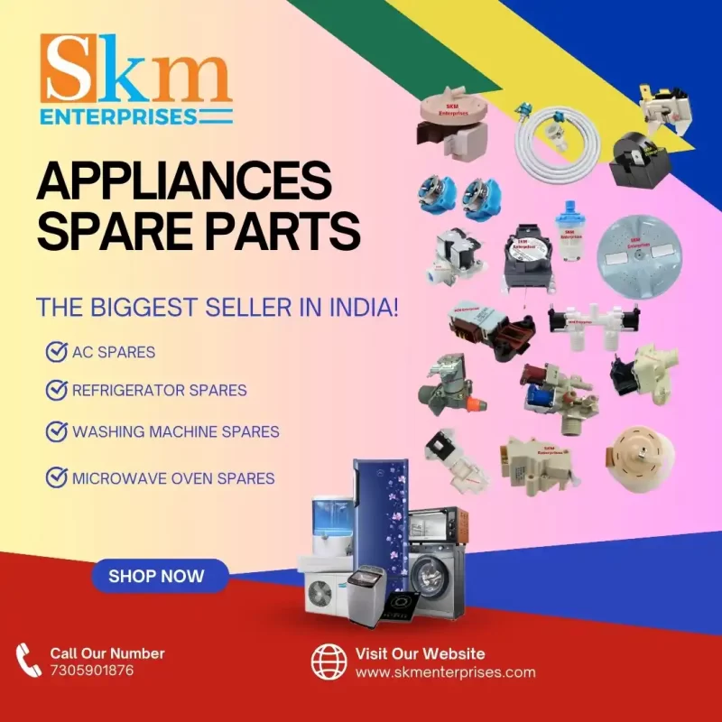 Appliances Spare Parts Shop in Gopalapuram, Chennai Tamil Nadu – SKM Enterprises