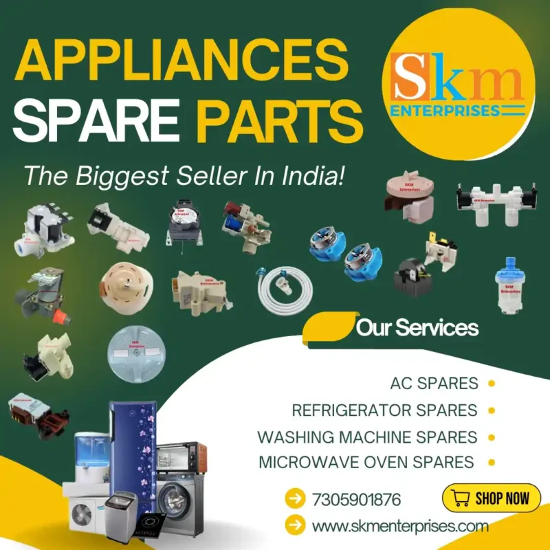 Appliances Spare Parts Shop in Hathras Uttar Pradesh – SKM Enterprises