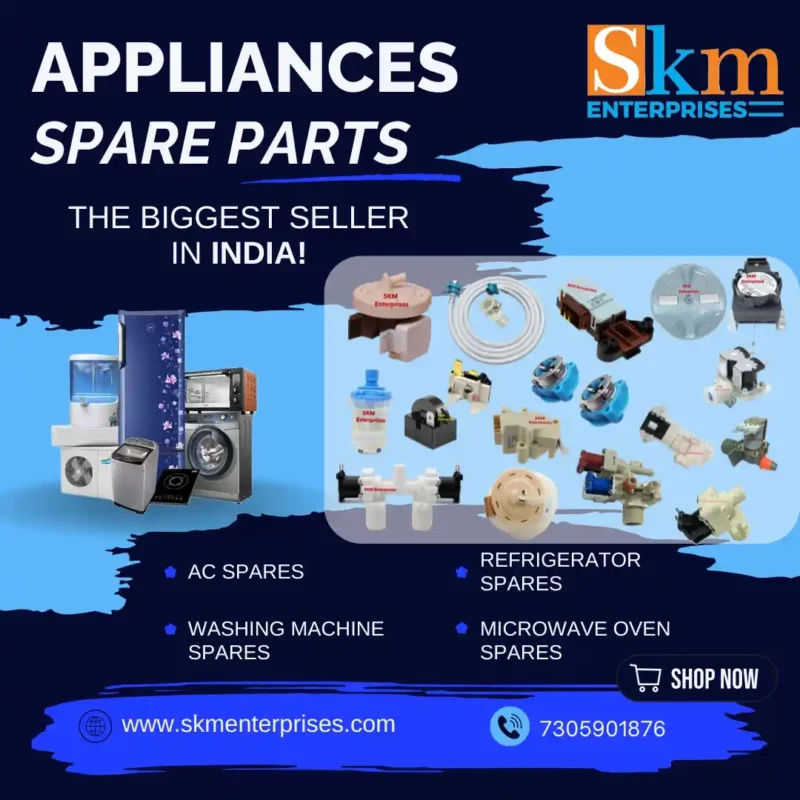 Appliances Spare Parts Shop in Hathras Uttar Pradesh – SKM Enterprises