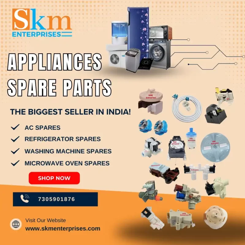 Appliances Spare Parts Shop in Hisar Haryana – SKM Enterprises