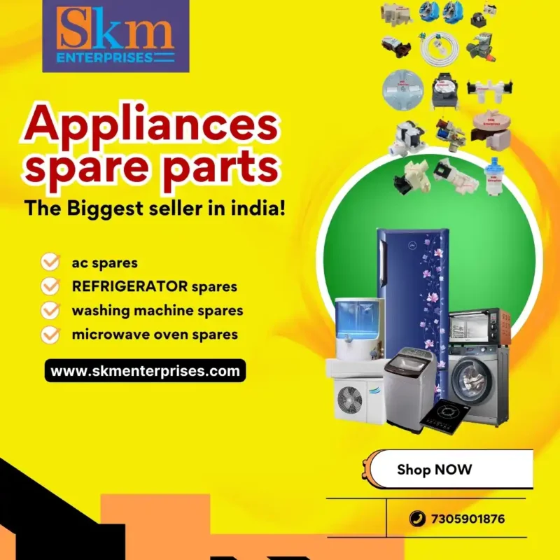 Appliances Spare Parts Shop in Hnahthial Mizoram – SKM Enterprises