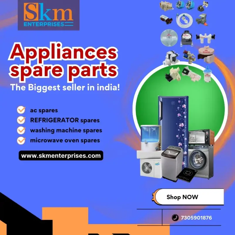 Appliances Spare Parts Shop in Hnahthial Mizoram – SKM Enterprises