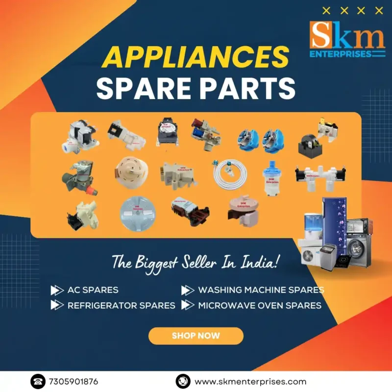 Appliances Spare Parts Shop in Hooghly West Bengal – SKM Enterprises