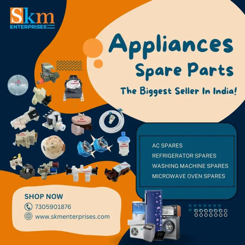 Appliances Spare Parts Shop in Hooghly West Bengal – SKM Enterprises