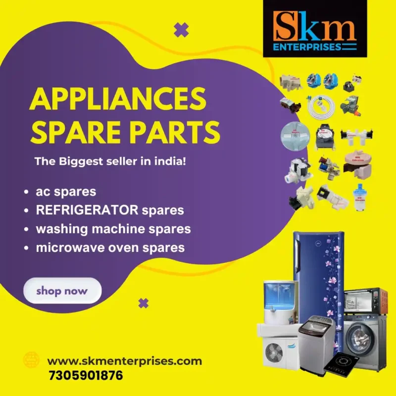 Appliances Spare Parts Shop in Hoshangabad Madhya Pradesh – SKM Enterprises