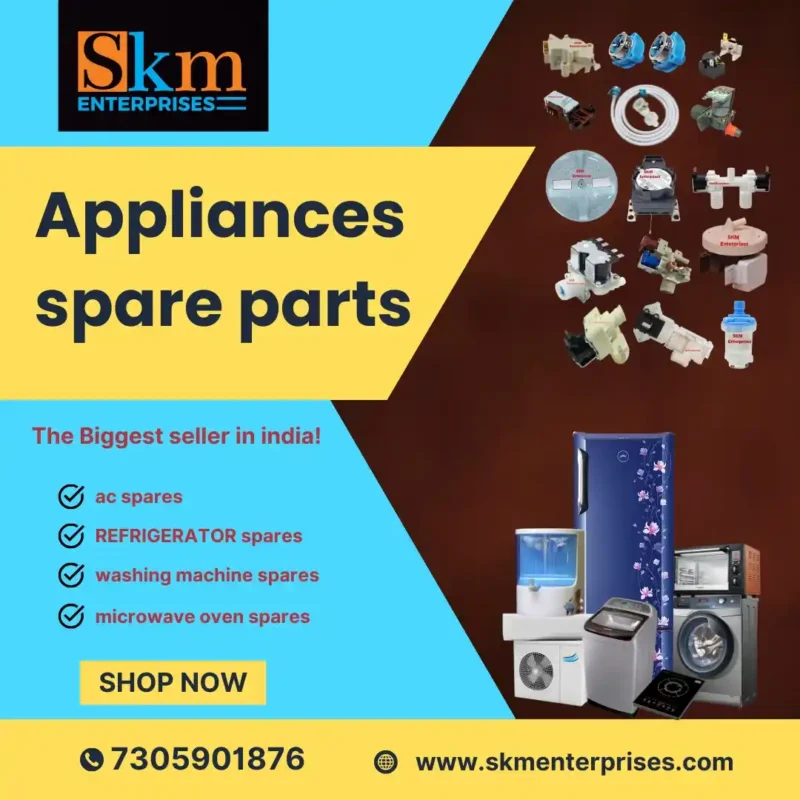 Appliances Spare Parts Shop in Idukki Kerala – SKM Enterprises