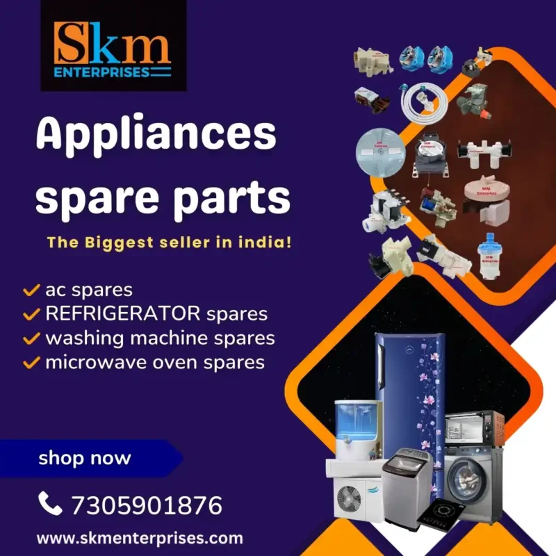 Appliances Spare Parts Shop in Idukki Kerala – SKM Enterprises