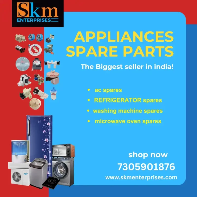 Appliances Spare Parts Shop in Injambakkam, Chennai Tamil Nadu – SKM Enterprises (2)