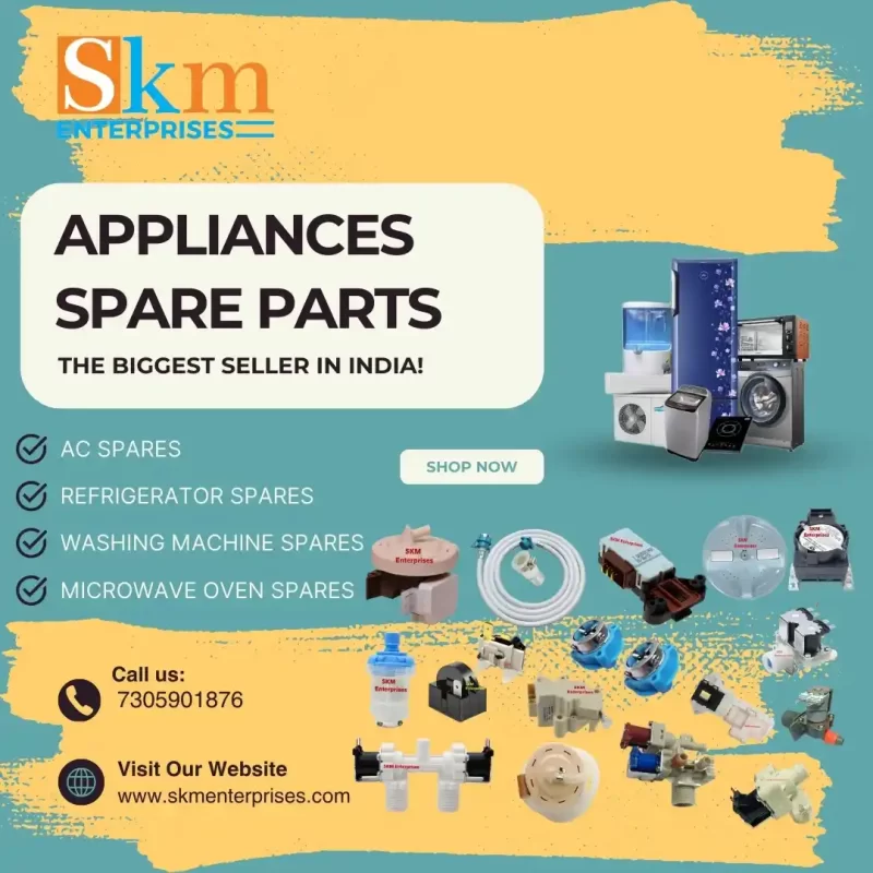 Appliances Spare Parts Shop in Jafferkhanpet, Chennai Tamil Nadu – SKM Enterprises (2)