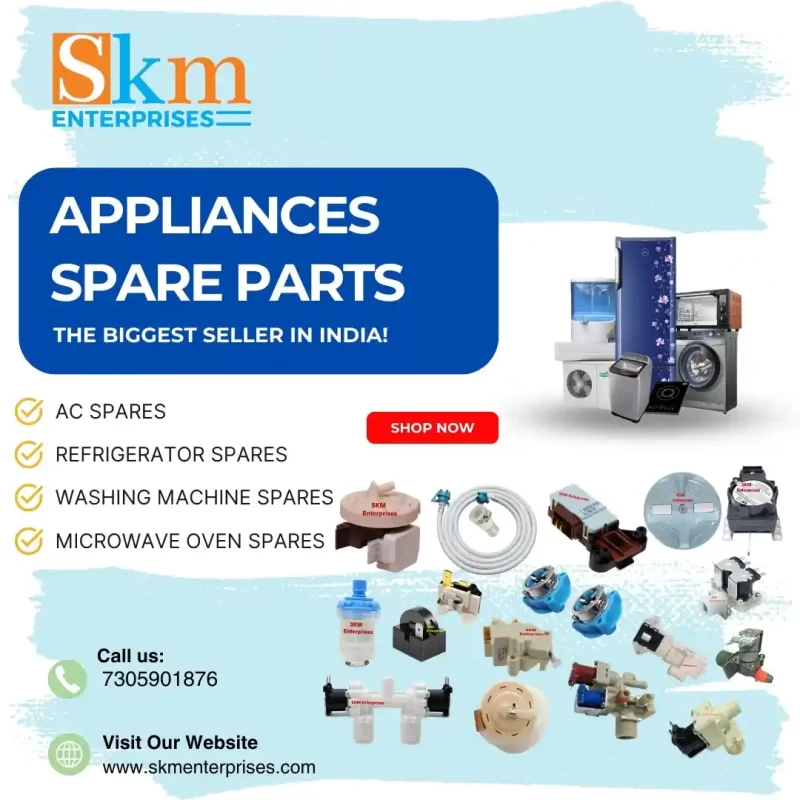 Appliances Spare Parts Shop in Jafferkhanpet, Chennai Tamil Nadu – SKM Enterprises