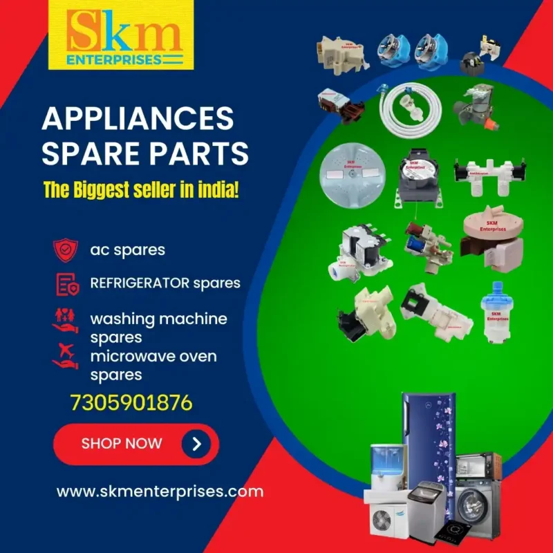 Appliances Spare Parts Shop in Jagatsinghapur Odisha – SKM Enterprises
