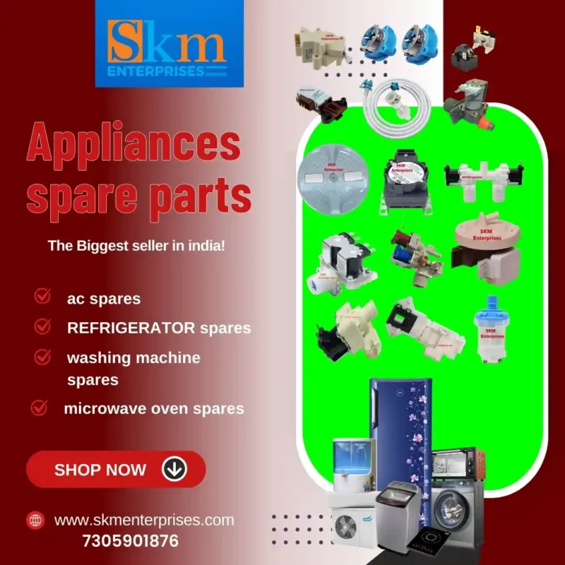 Appliances Spare Parts Shop in Jaintia Hills Meghalaya – SKM Enterprises