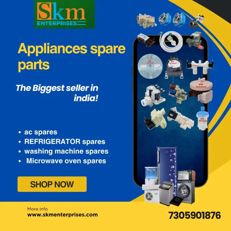 Appliances Spare Parts Shop in Jaipur Rajasthan – SKM Enterprises