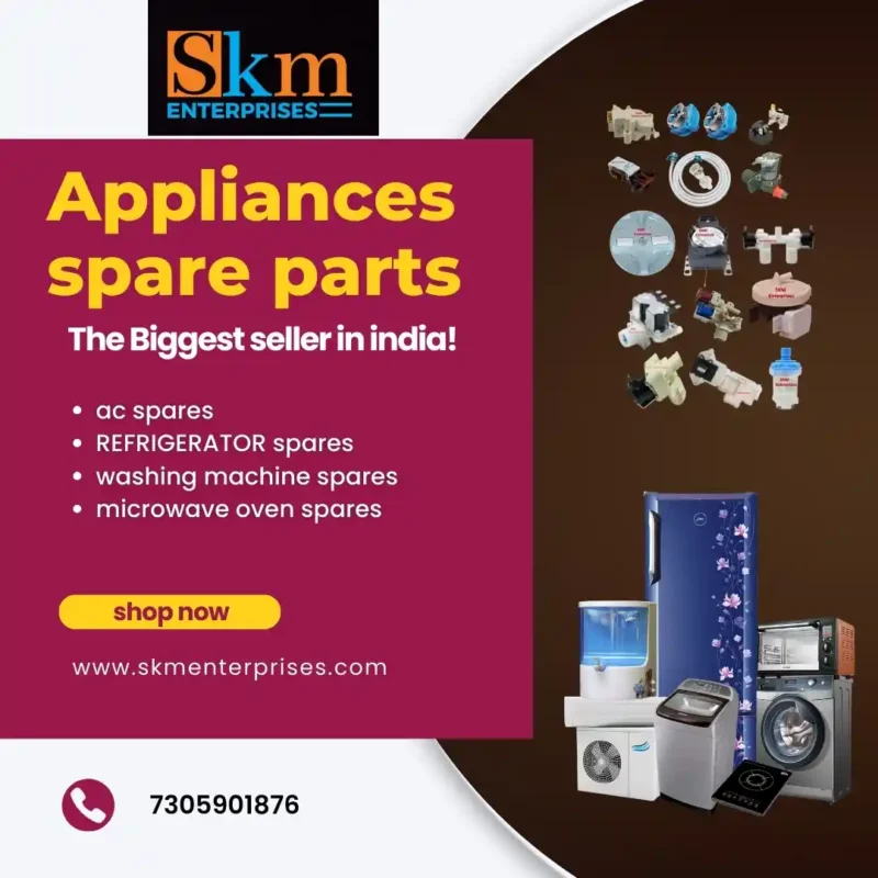 Appliances Spare Parts Shop in Jaisalmer Rajasthan – SKM Enterprises