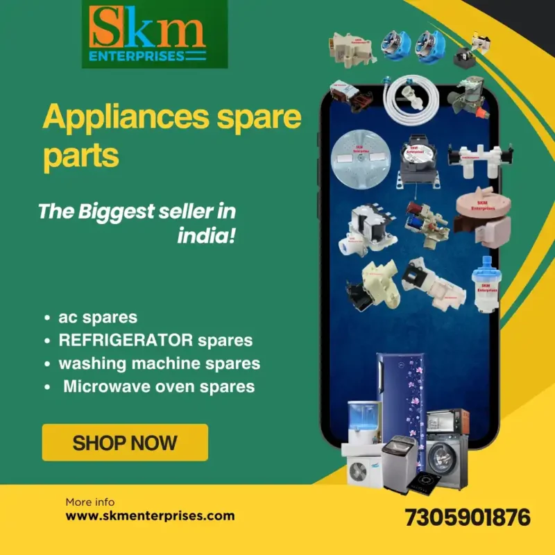 Appliances Spare Parts Shop in Jaisalmer Rajasthan – SKM Enterprises
