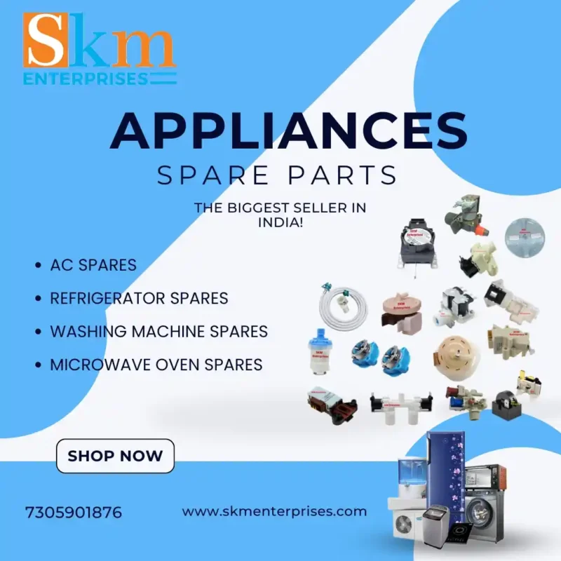 Appliances Spare Parts Shop in Jalgaon Maharashtra – SKM Enterprises