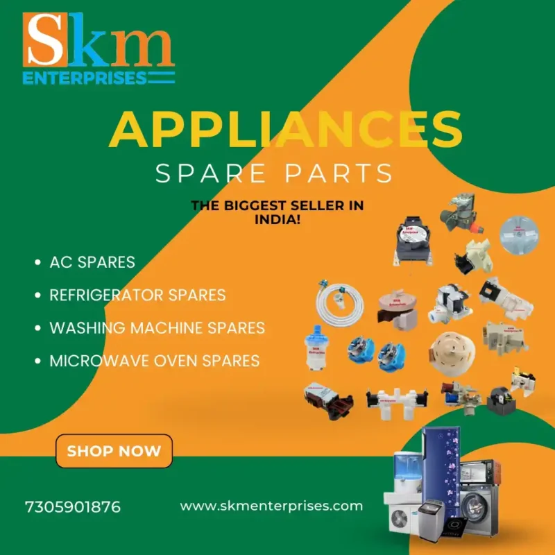 Appliances Spare Parts Shop in Jalna Maharashtra – SKM Enterprises