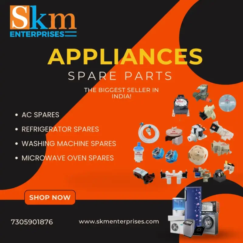 Appliances Spare Parts Shop in Jalna Maharashtra – SKM Enterprises