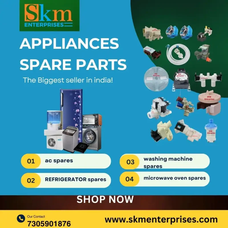 Appliances Spare Parts Shop in Jalore Rajasthan – SKM Enterprises