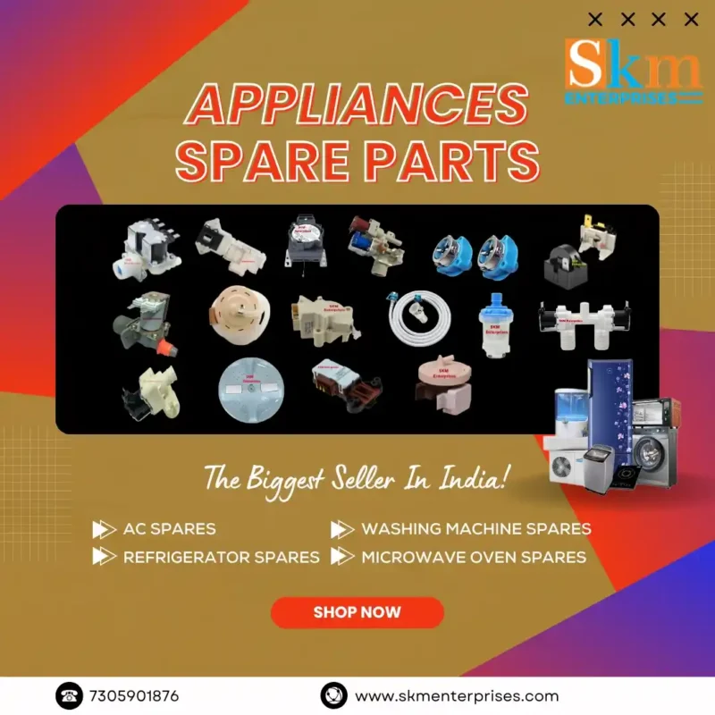 Appliances Spare Parts Shop in Jalpaiguri West Bengal – SKM Enterprises