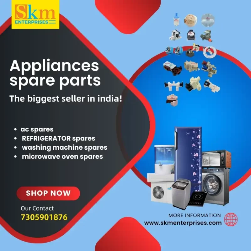 Appliances Spare Parts Shop in Jamui Bihar – SKM Enterprises