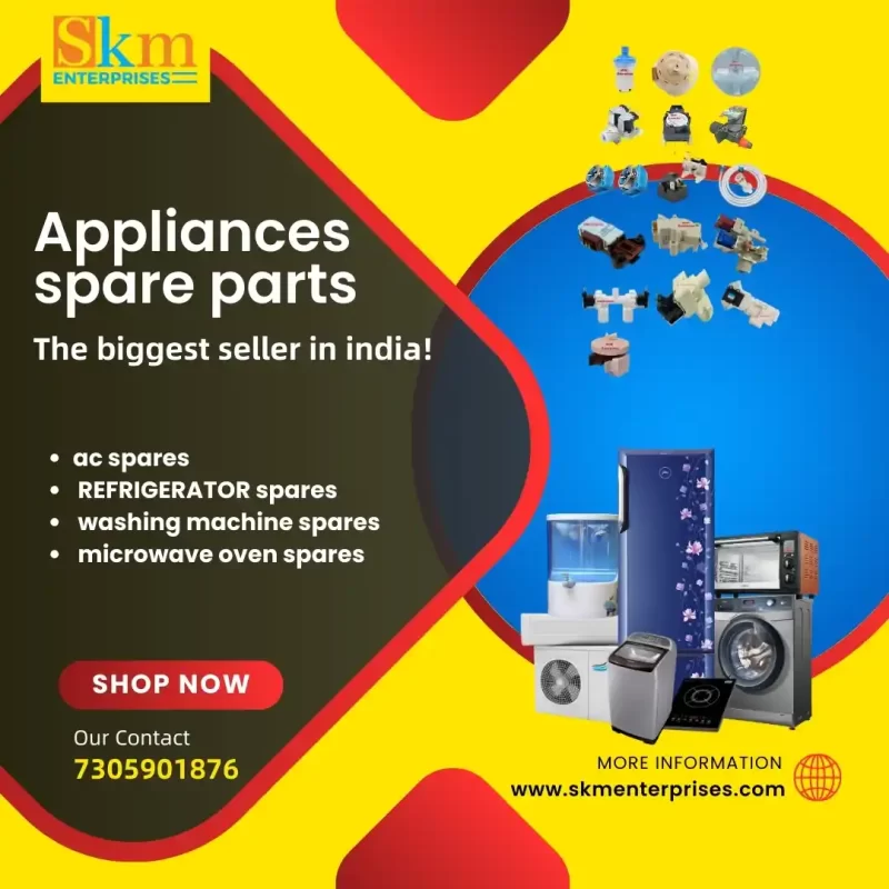 Appliances Spare Parts Shop in Jamui Bihar – SKM Enterprises