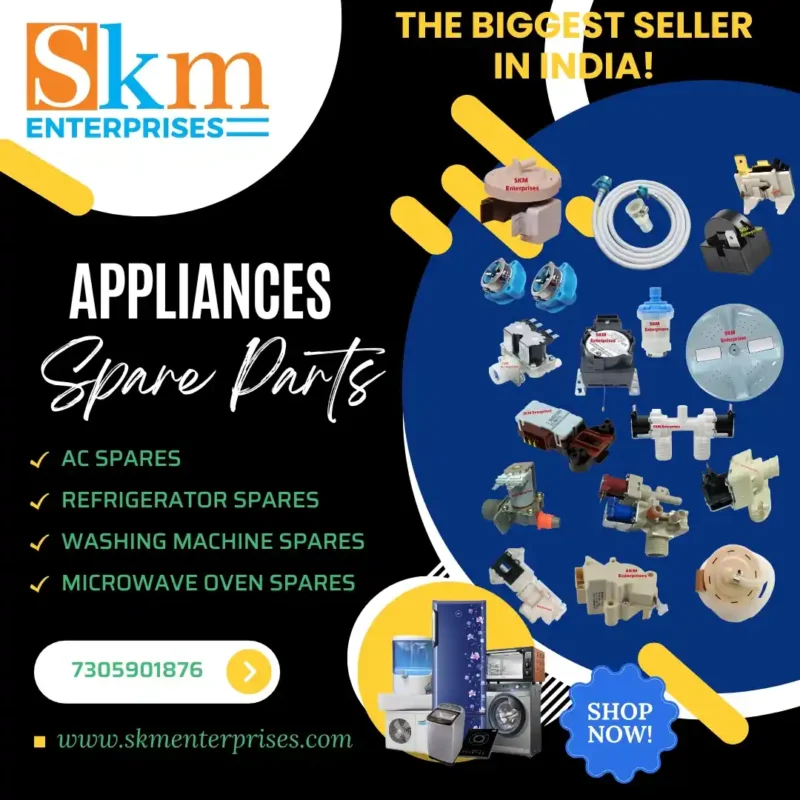 Appliances Spare Parts Shop in Jangoan Telangana – SKM Enterprises
