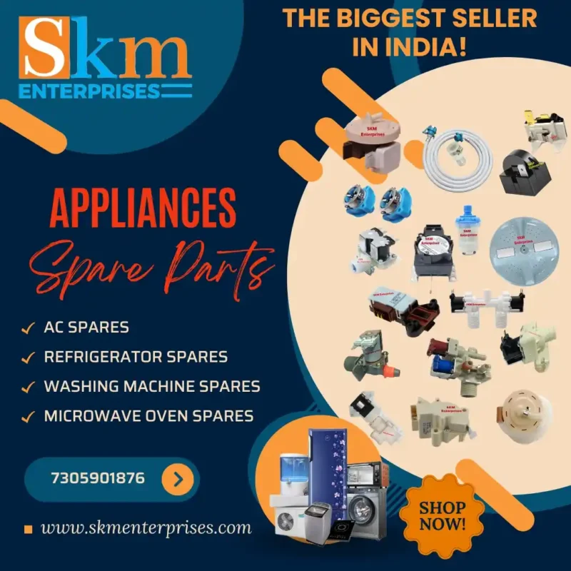 Appliances Spare Parts Shop in Jangoan Telangana – SKM Enterprises