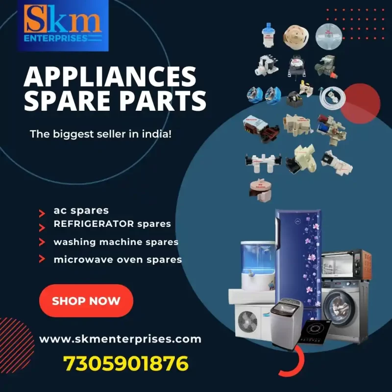 Appliances Spare Parts Shop in Janjgir-Champa Chhattisgarh – SKM Enterprises